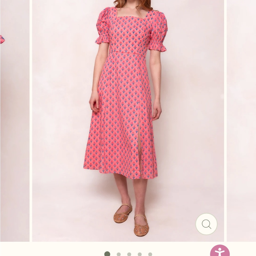 Ivy City Co Catalina Pink Midi Dress